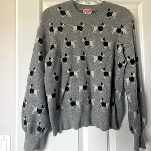 Kate spade dachshund wool sweater